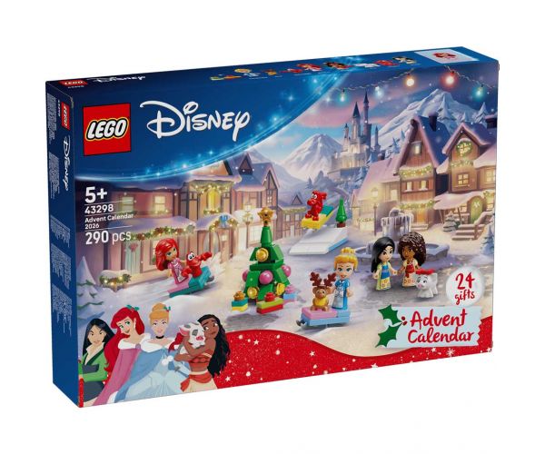 LEGO® Disney Hercegnők: Adventi naptár 2026 (43298)