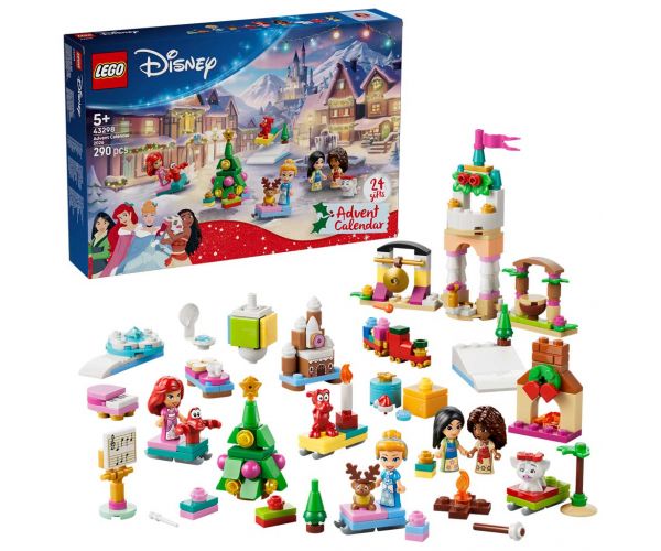 LEGO® Disney Hercegnők: Adventi naptár 2026 (43298)