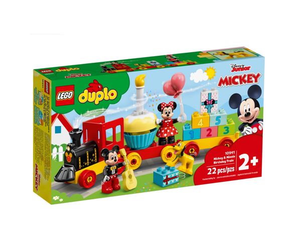LEGO® DUPLO®: Disney Mickey & Minnie születésnapi vonata (10941)