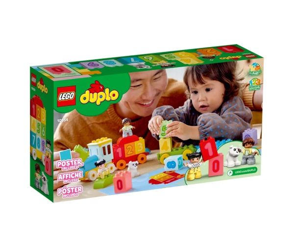 LEGO® DUPLO®: Számvonat - Tanulj meg számolni (10954)
