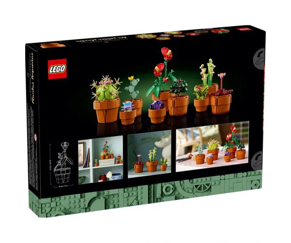 Lego® Icons: Apró cserepes növények (10329)