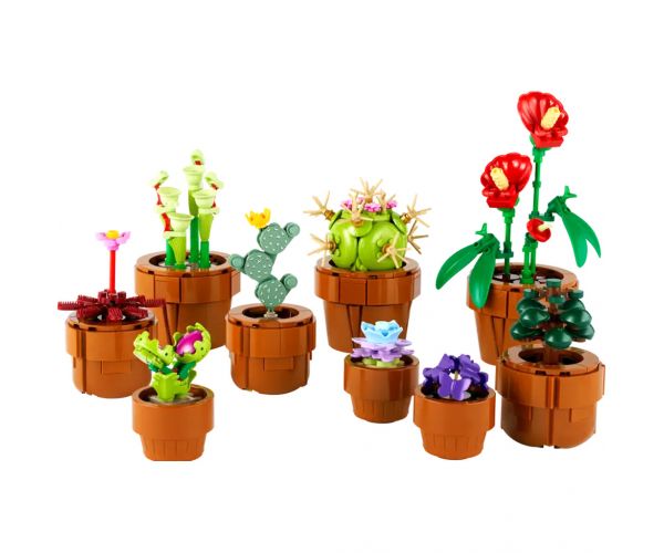 Lego® Icons: Apró cserepes növények (10329)