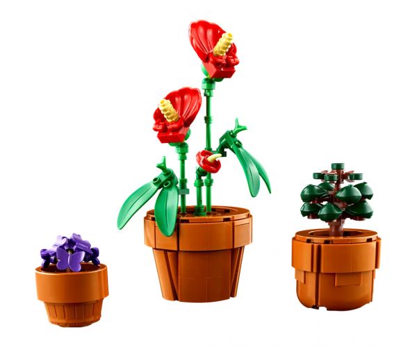 Lego® Icons: Apró cserepes növények (10329)