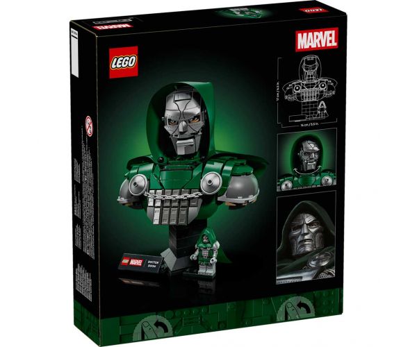 LEGO® Marvel: Doctor Doom mellszobor (76345)