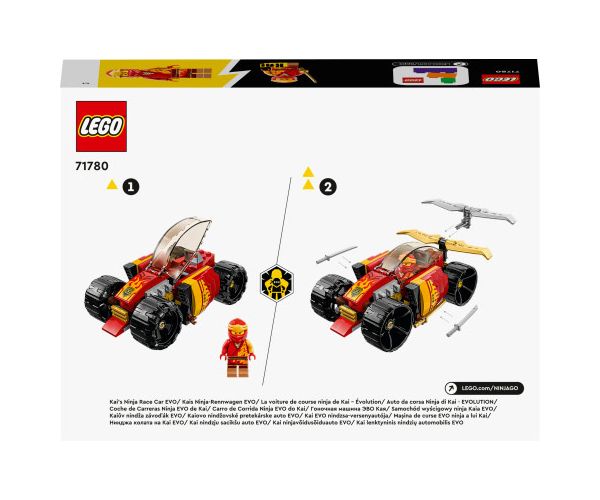 LEGO® Ninjago: Kai EVO nindzsa-versenyautója (71780)