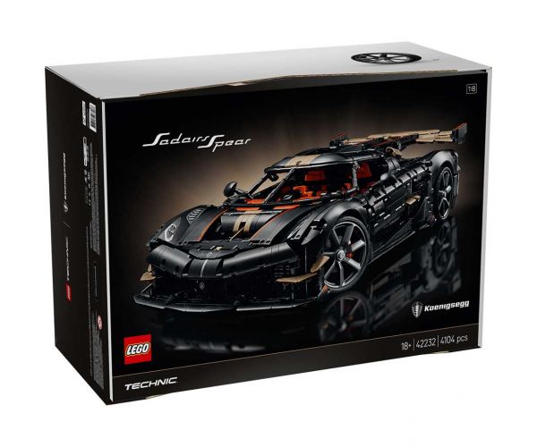 LEGO® Technic: Koenigsegg Sadair's Spear szuperautó (42232)