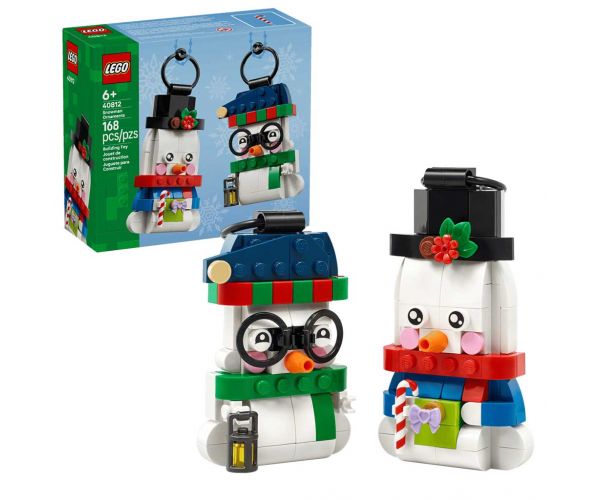LEGO®: Hóemberes karácsonyi díszek (40812)