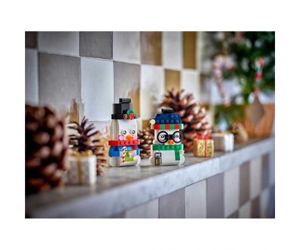 LEGO®: Hóemberes karácsonyi díszek (40812)