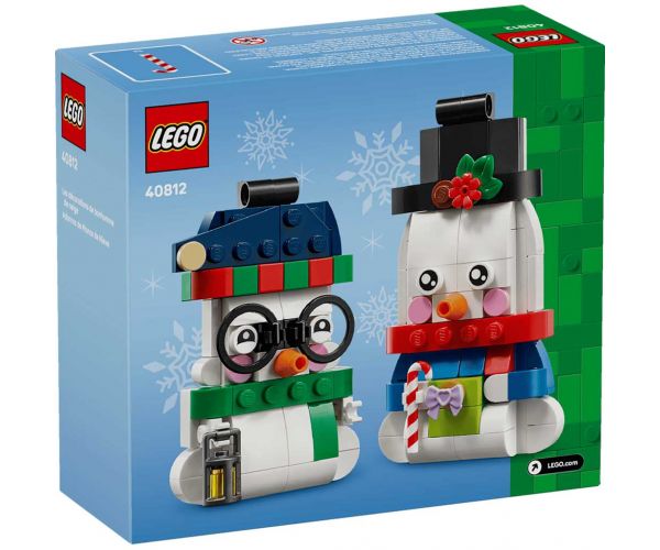LEGO®: Hóemberes karácsonyi díszek (40812)