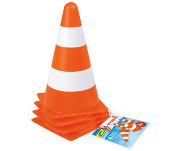 LENA: 22cm-es közúti jelzőbója 4db-s szett