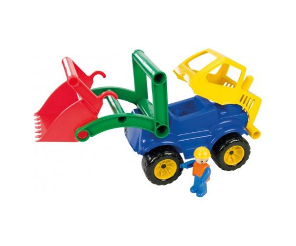 LENA: Actives földmunkagép figurával 33cm