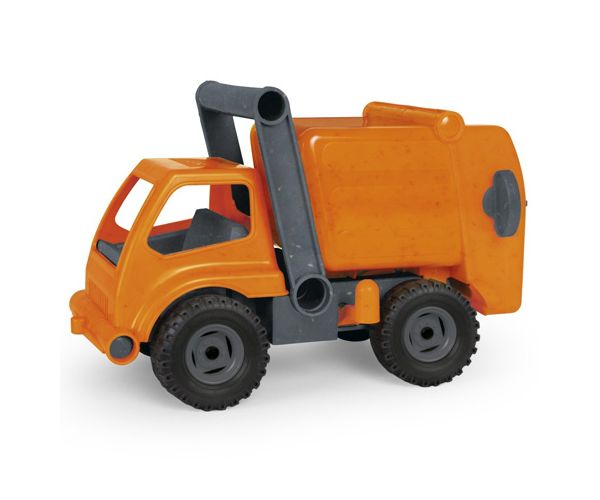LENA: ECO narancssárga kukásautó 31cm