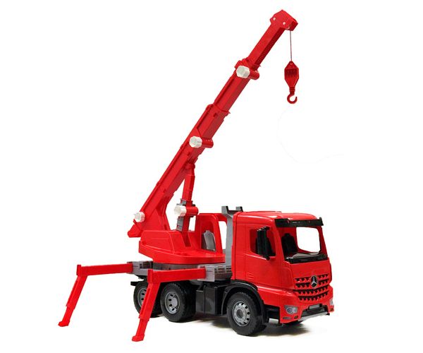 LENA: Mercedes-Benz Arocs óriás darus tűzoltóautó 70cm