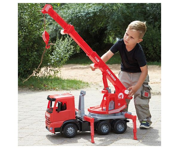 LENA: Mercedes-Benz Arocs óriás darus tűzoltóautó 70cm