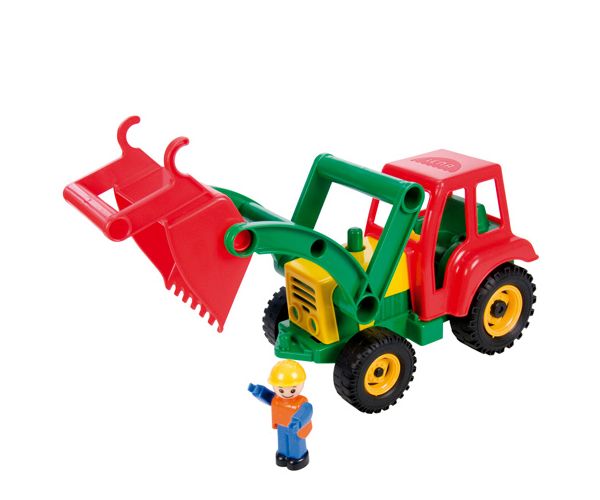LENA: Homlokrakodó traktor figurával 35cm