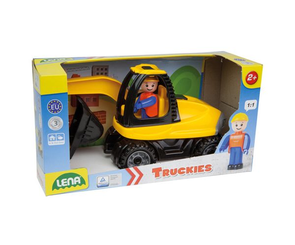 LENA: Truckies markoló figurával 25cm