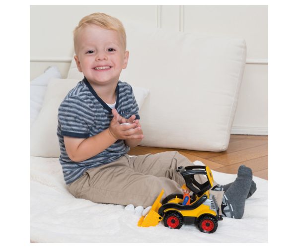 LENA: Truckies földmunkagép figurával 21cm