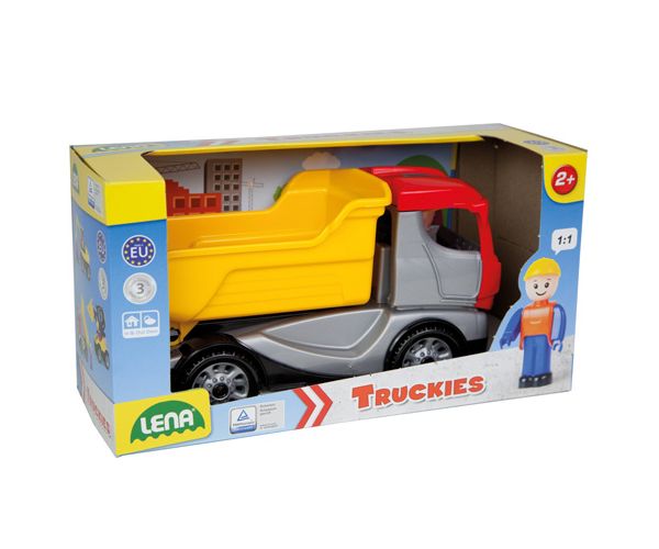 LENA: Truckies dömper figurával 22cm