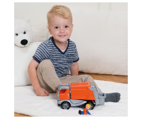 LENA: Truckies kukásautó figurával 22cm