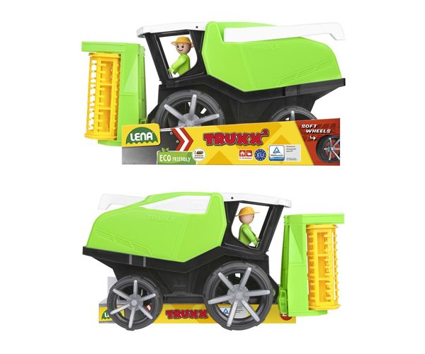 LENA: Truxx 2 zöld kombájn 35cm
