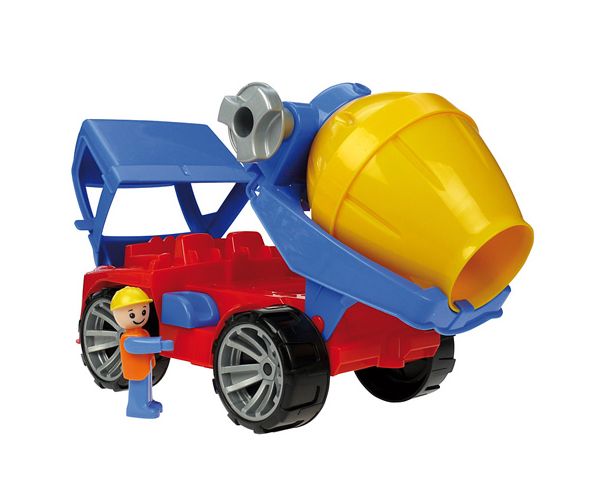 LENA: Truxx betonkeverő mixer figurával 27cm