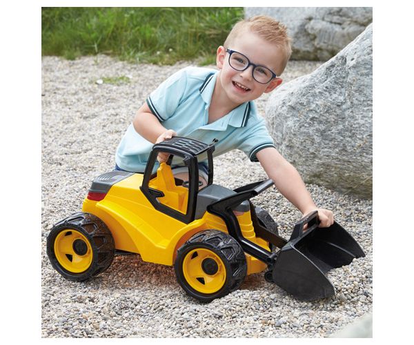 LENA: Óriás földmunkagép sárga/fekete 67cm