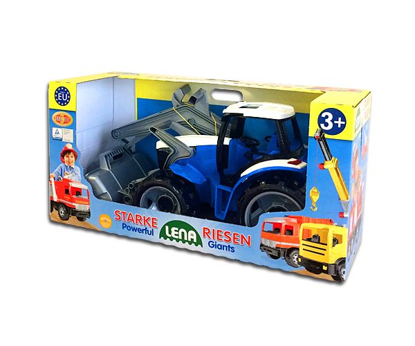 LENA: Óriás traktor homlokrakodóval és markolókanállal 65cm