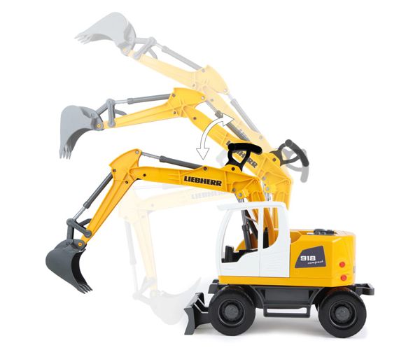 LENA: Worxx Liebherr A918 Litronic markoló 48cm