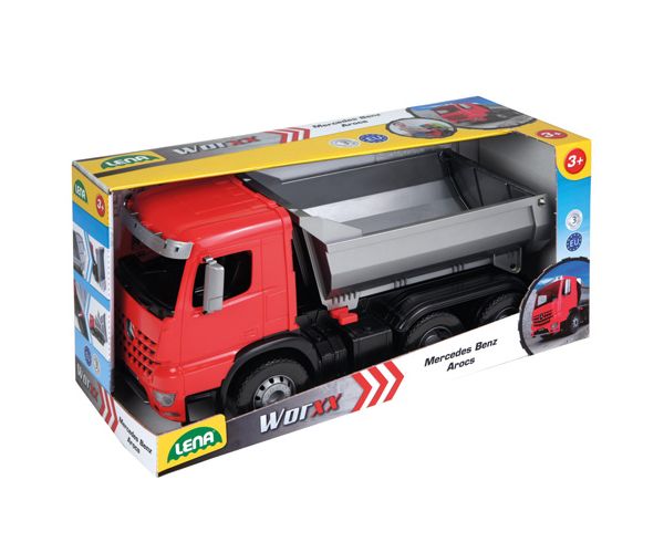 LENA: Worxx Mercedes-Benz Arocs dömper 45cm