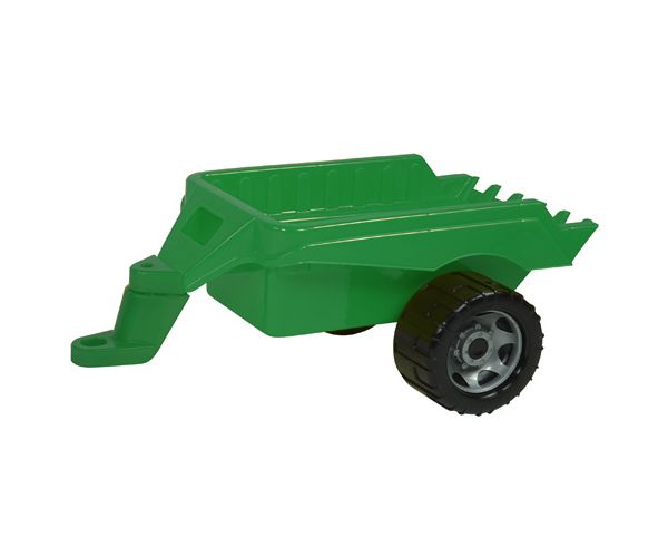 LENA: Zöld traktor utánfutó 47cm