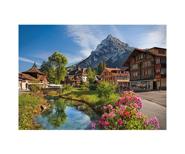 A nyári Alpok 2000db-os prémium puzzle - Trefl