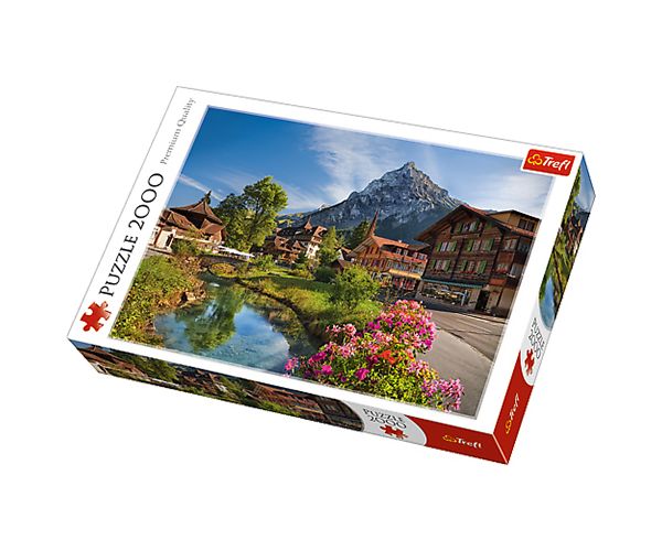 A nyári Alpok 2000db-os prémium puzzle - Trefl