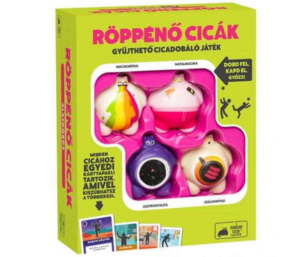 Röppenő cicák társasjáték