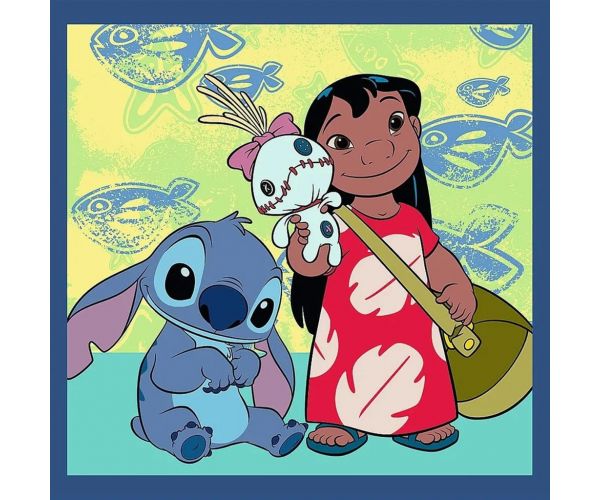 Lilo és Stitch - 3 az 1-ben 20-36-50db-os puzzle - Trefl