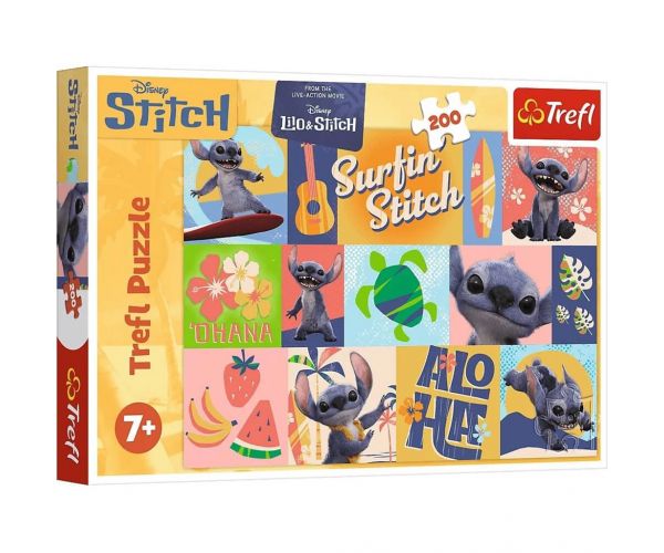 Lilo és Stitch: Hawaii kalandok 200db-os puzzle - Trefl