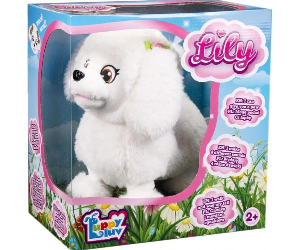Lily az Interaktív plüss kutyus - Puppy Luv