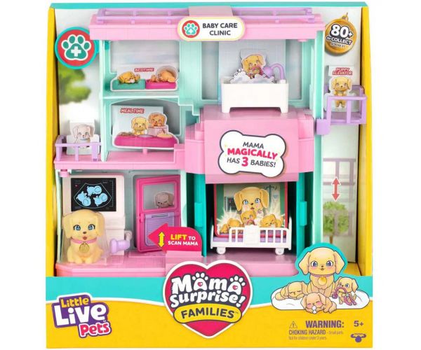 Little Live Pets: Mama Surprise - Klinika játékszett