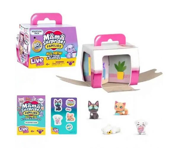 Little Live Pets: Mama Surprise s2 - Örökbefogadás meglepetés szett