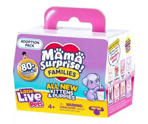 Little Live Pets: Mama Surprise s2 - Örökbefogadás meglepetés szett