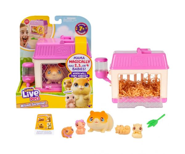 Little Live Pets: Hörcsög mama és kicsinyei