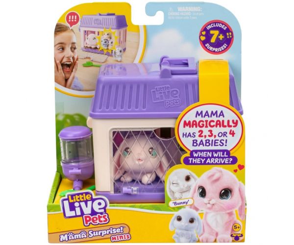 Little Live Pets: Nyuszi mama és kicsinyei játékszett