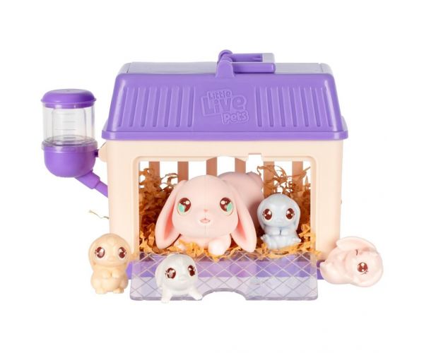 Little Live Pets: Nyuszi mama és kicsinyei játékszett