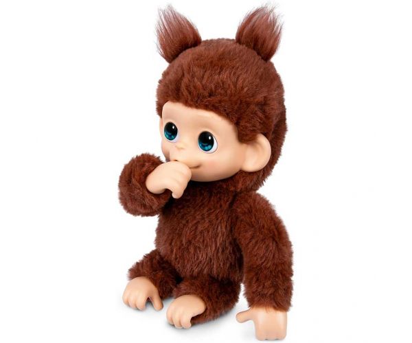 Little Live Pets: Mini Maki Chikki Cherry interaktív barna majom