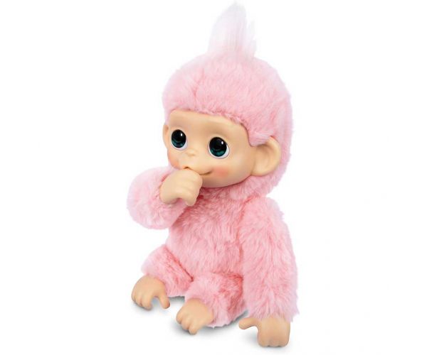 Little Live Pets: Mini Maki Luna Lemon interaktív pink majom