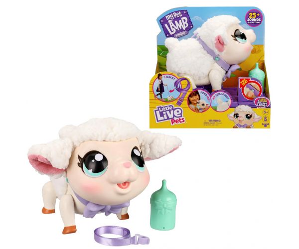 Little Live Pets: Snowie Barika, az interaktív bárány hanggal és mozgó funkcióval