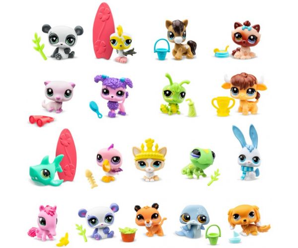 Little Pet Shop: Pet Pals meglepetés figura kiegészítőkkel 1db