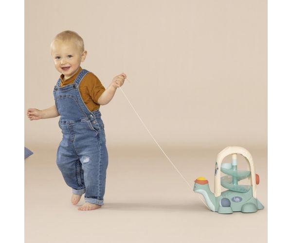 Little Smoby: Húzható teknős golyópálya bébijáték - Simba Toys