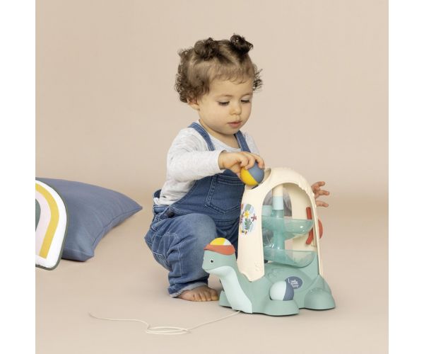 Little Smoby: Húzható teknős golyópálya bébijáték - Simba Toys