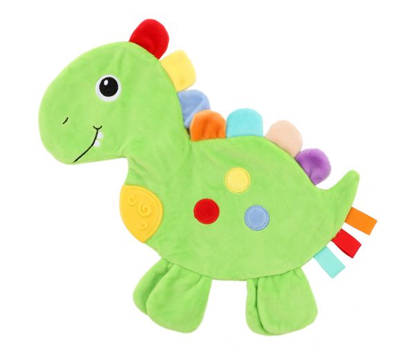 Little Stars: Dinoszauruszos rágókás, csörgős nyálkendő