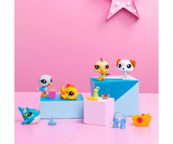 Littlest Pet Shop: 5db-os figura csomag 1. széria - Strand